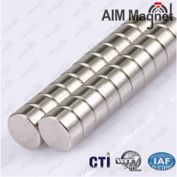 N35 Super Strong 10mm x 5mm Disc Rare Earth Magnets